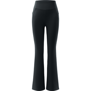 蕉下微喇裤女高腰提臀瑜伽裤外穿训练长裤跑步运动焦下微喇长裤