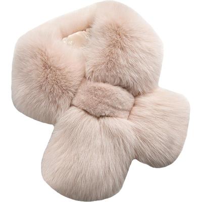 新款韩版冬季保暖整皮狐狸毛围巾