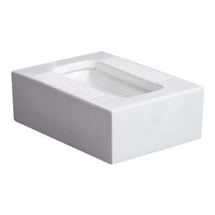 免挖坑蹲便器带弯防臭马桶改蹲便神器台式蹲坑蹲厕免砌台超宽陶瓷