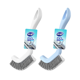 妙洁家用无死角清洁刷轨道厨房浴室卫生间用刷马桶缝隙刷子刷水槽