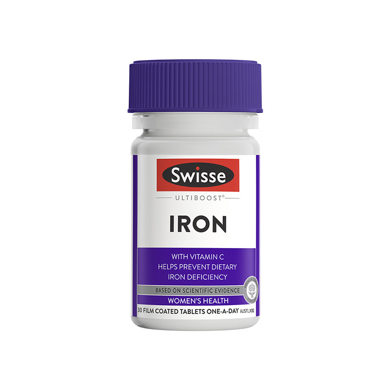 进口Swisse补铁片气色红润保健品