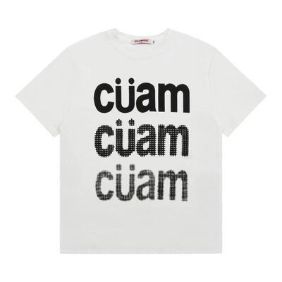 美式复古印花短袖t恤女春夏款