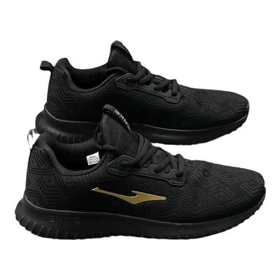 鸿星尔克纯黑男鞋秋冬加绒保暖