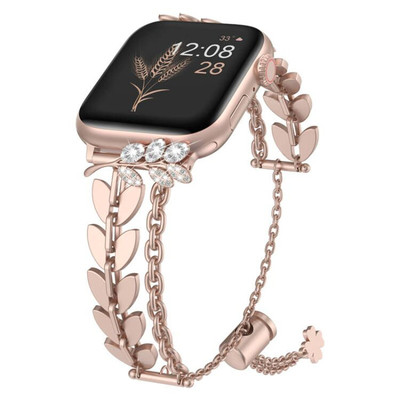 适用iwatch表带s9苹果金属