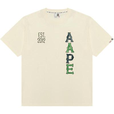 Aape字母印花休闲潮流短袖T恤