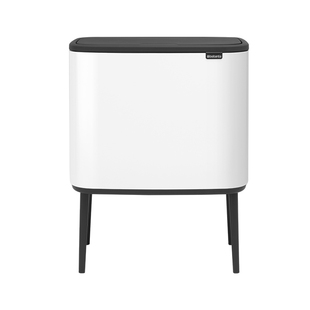 brabantia柏宾士BO触式垃圾桶36L大容量进口不锈钢按压式卫生桶