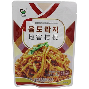 高丽村延边元池李窖主地窖拌桔梗朝鲜族道拉基手工泡菜下饭狗宝菜