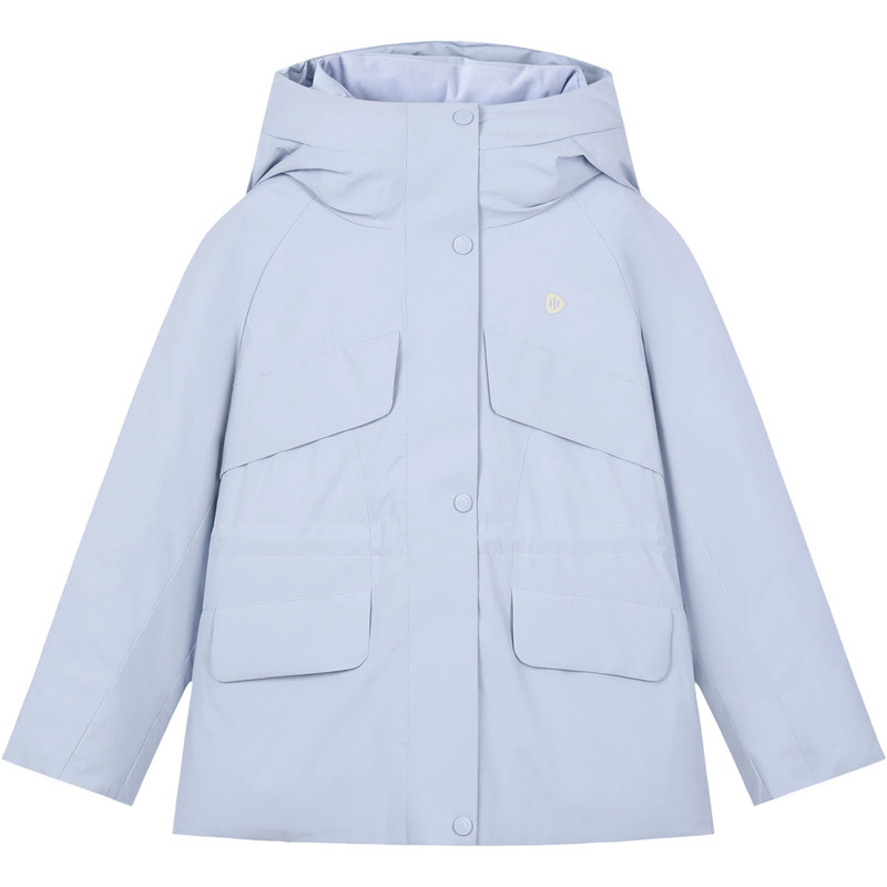 水孩儿秋冬中长款耐磨羽绒服