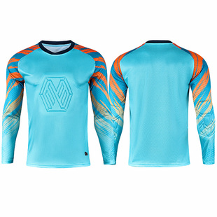 足球守门员服门将服护胸护肘护臀海绵垫护训练队服