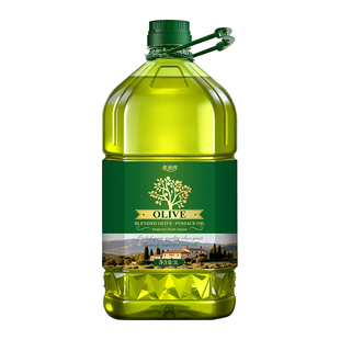 西班牙进口5L取自油橄榄含特级初榨家用食用油低健身脂官方正品