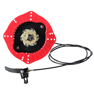 风冷柴油机拉盘微耕田配件173F通用六爪铁爪手扶车免拉手摇启动器