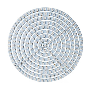 LED37位93位241位WS2812b 5050RGB内置全彩驱动圆形开发板5V灯环