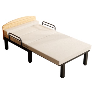 伸缩床单人家用抽拉折叠两用沙发床地台成人儿童铁艺舒适定制高度