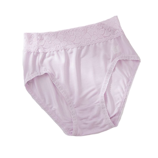 高腰性感蕾丝款全桑蚕丝女针织真丝内裤无痕真丝三角裤速干短裤