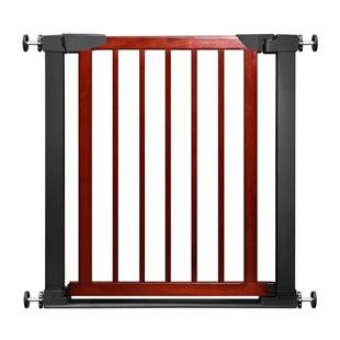 KINGBO不绊脚实木护栏儿童门栏楼梯防护栏围栏安全门宠物隔离栅栏