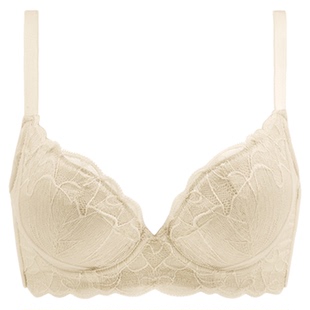 【小海浪】华歌尔Wacoal 薄款聚拢乳沟侧收机能文胸内衣女 UB35F5