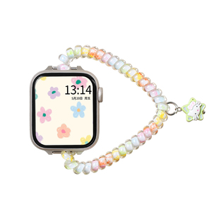 适用vivo watch gt2手表带vivowatchgt手环智能vivowatch5女款设计感iqoo夏天女士创意发圈腕带3高颜值手表链