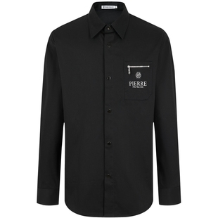 【秒杀价】PP意大利轻奢男装2024春秋新款时尚百搭长袖衬衫外套潮