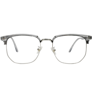 【专业配镜】mikibobo半框近视眼镜可配度数防蓝光镜片眼睛镜框