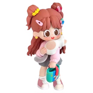 现货milay蜜啦少女盲盒慵懒时光系列三代潮玩手办摆件女生日礼物