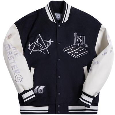 准者夹克外套美式复古棒球服