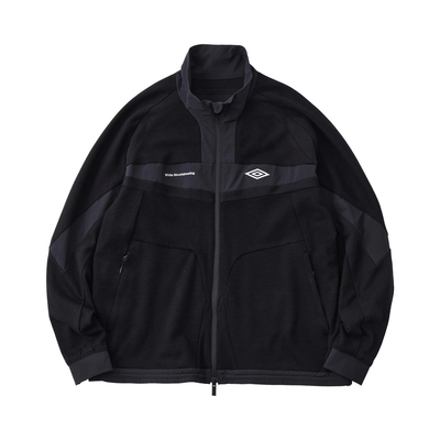 白山联名羊毛高领男夹克