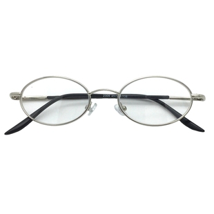 复古超小框椭圆形眼镜架日系潮男女小脸平光镜配高度数近视防蓝光