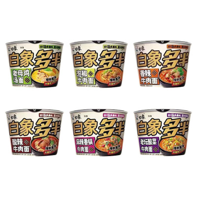 白象多口味方便面|超1.3万次加购