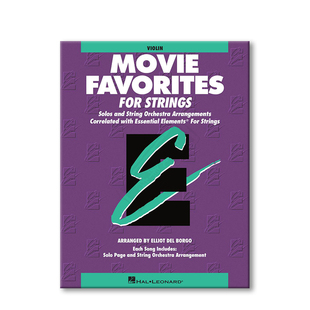 弦乐的基本要素 小提琴教材 海伦德原版进口乐谱书 Borgo Essential Elements for Strings Violin Book HL00868020