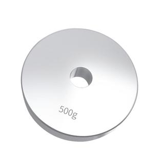 德国苏测带孔配重块砝码校准50g圆孔圆形标准法码圆饼1kg公斤发码