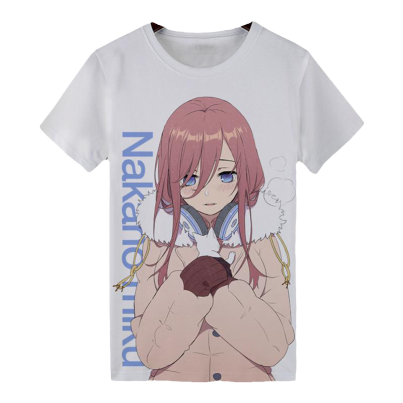 五等分的花嫁三玖T恤短袖
