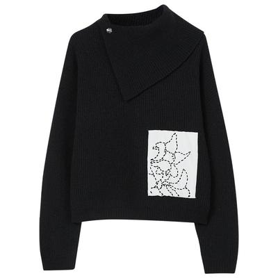 EXCEPTION女装春秋款缩绒上衣