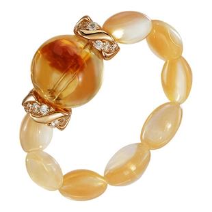 Riotlily/艾特里里珊瑚秘语系列饰品细巧戒指冰透女款新年礼物