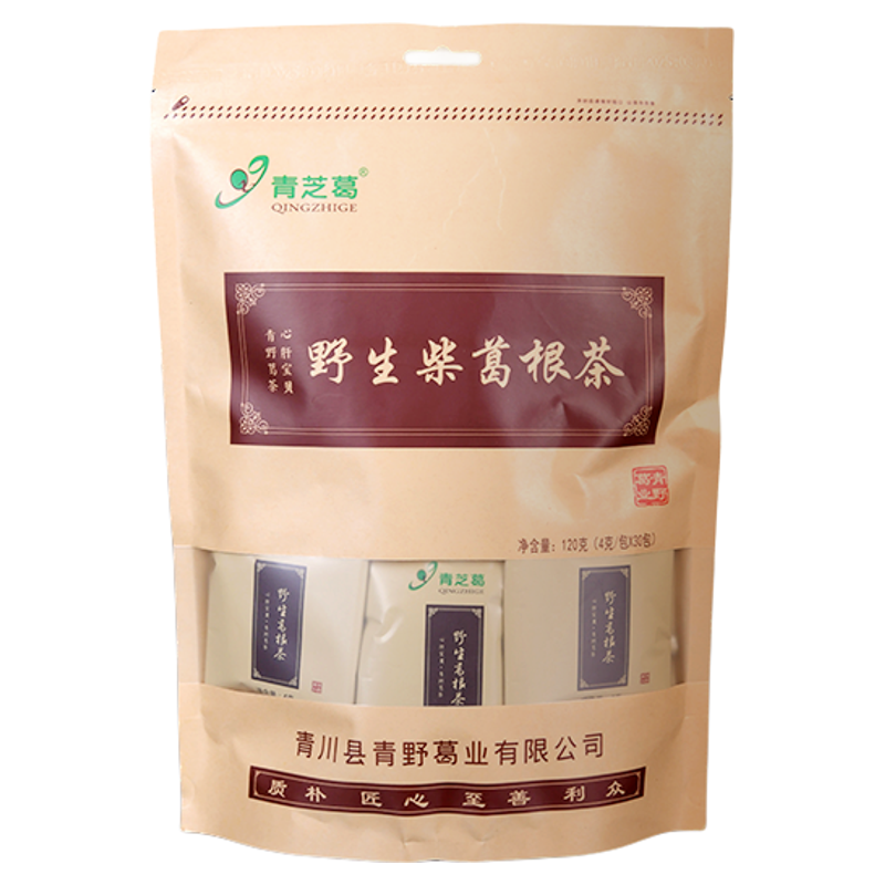青芝葛野生柴葛根茶120g袋装