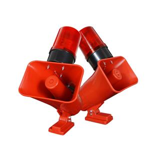 起重机行车工业消防声光报警器BC-3B/KBJ-12V大功率喇叭220V380V