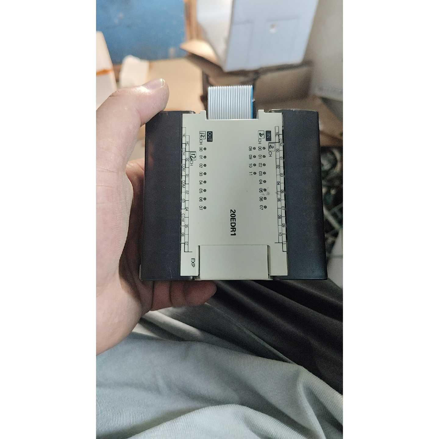 议价欧姆龙OMRON CPM1A-20EDR1扩展模块，拆机件，