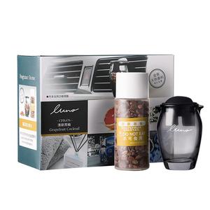 日本快美特沸石车用香薰汽车出风口香水固体车载装饰车内香氛男士