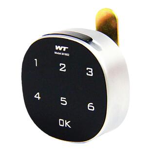 WT1602电子密码锁铁皮柜文件柜更衣柜锁储物柜木门双门单门锁新品