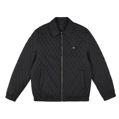 雷迪波尔老钱风徽章棉衣