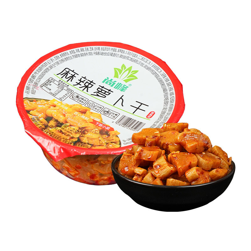 尚峰下饭菜麻辣香脆萝卜干