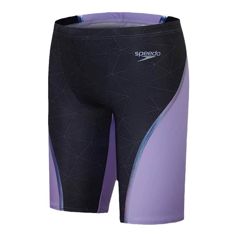 Speedo/速比涛男士及膝泳裤黑标