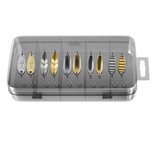 哈斯达亮片路亚饵翘嘴白条马口通杀路亚微物瓜子亮片微物小饵套装