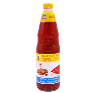 潘泰港丰皇牌泰式甜辣酱800g泰国风味鸡酱烧烤炸鸡烧烤蘸调味酱