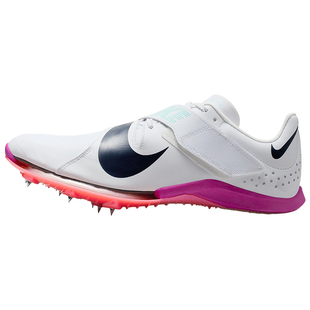 田径小将新款耐克/Nike Air LJ Elite男女比赛气垫跳远三级跳钉鞋