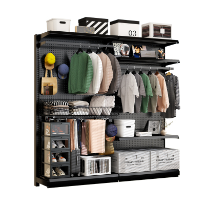 衣柜小户型开放式出租屋简易金属