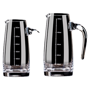 加厚玻璃白酒分酒器酒壶家用小号扎壶洋酒红酒醒酒器饭店用500ml