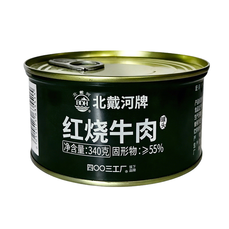 BDH北戴河红烧牛肉罐头340g即食