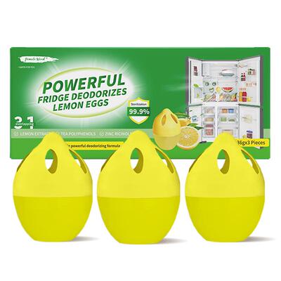 柚慕强效冰箱除味柠檬蛋