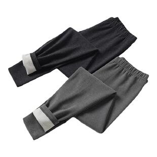 男款德发热保暖裤蚕丝抗菌打底棉毛裤内穿冬季男士加绒加厚羊毛裤