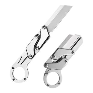 户外多功能EDC迷你锋利折叠刀机械爪刀水果刀高硬度把玩便携小刀